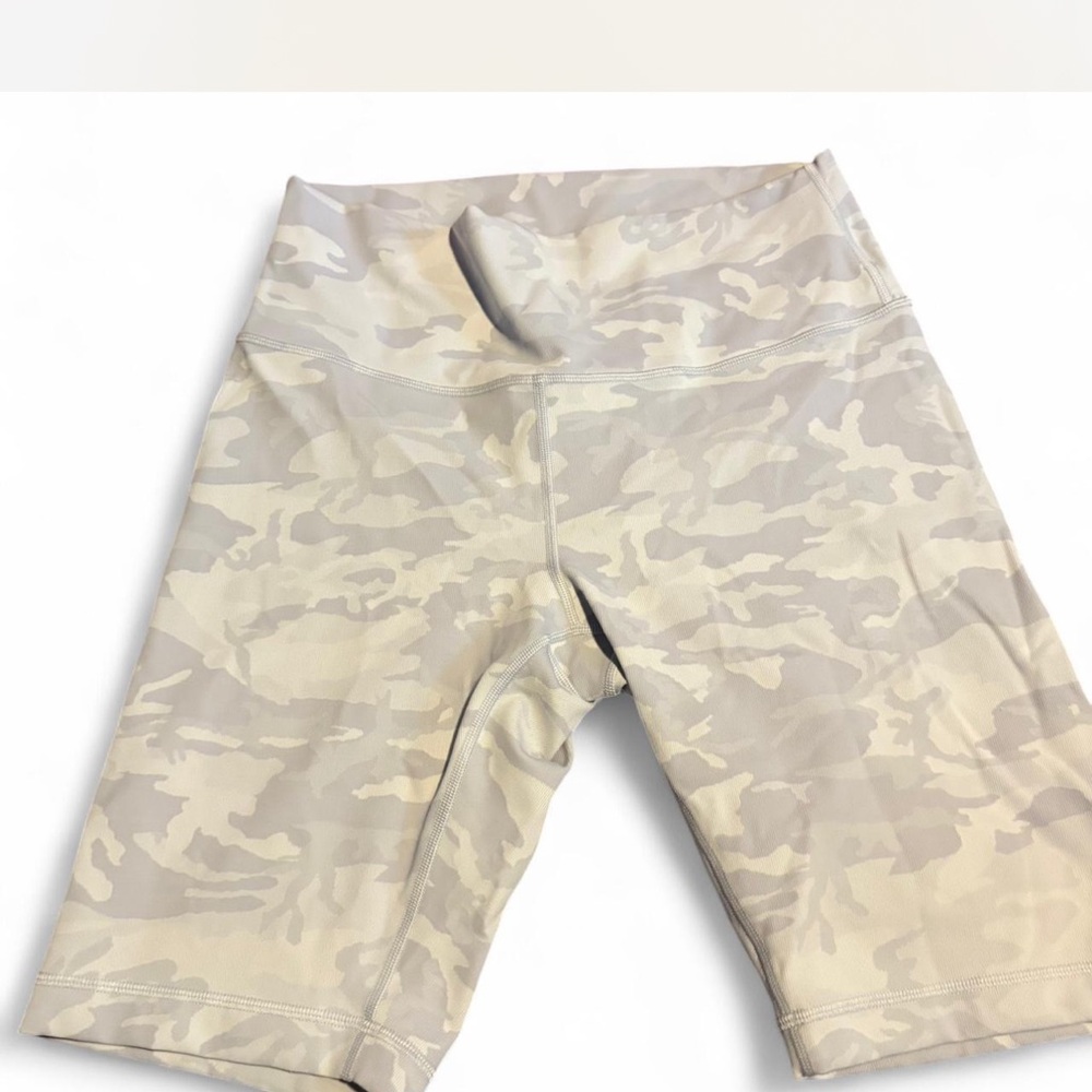 Lululemon Athletica Gray Camo Shorts